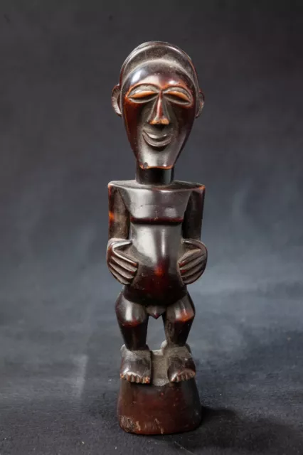 Songye Figure, Democratic Republic of Congo, Central African Tribal Art.