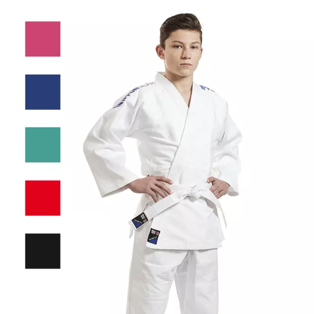 IPPON GEAR Kinder Judoanzug Future 2.0 mit Gürtel weiß 100 - 160 cm Ju-Jutsu