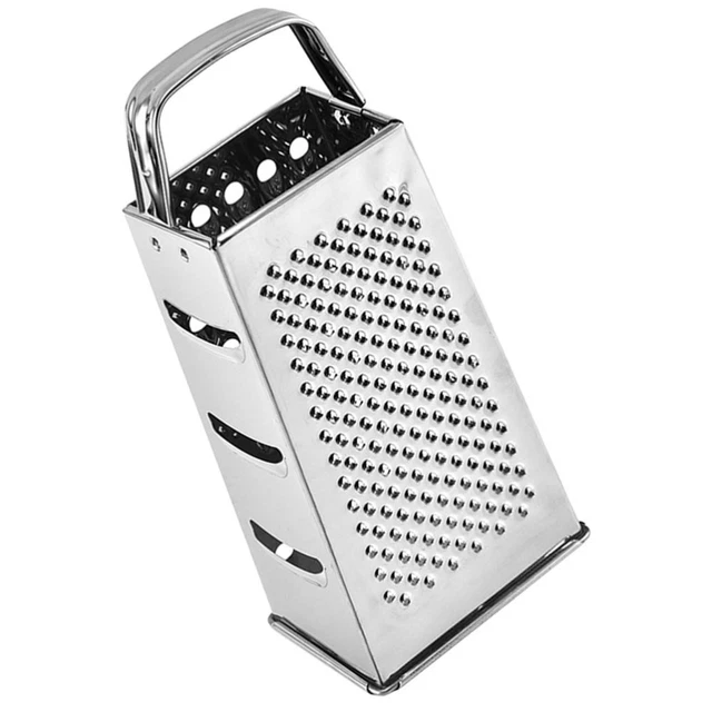 AIDOIT Affettatrice Per Formaggio In Acciaio Inox 18/8 - Lama Affilata Con Griglia Scalare E Base Antiscivolo, Multiuso Per Prosciutto, Verdura, Burro (12,7x21,1 Cm)