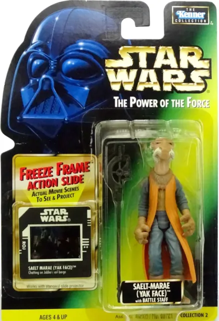 Saelt Marae Yak Face Freeze Frame Star Wars Power Of The Force Collection Hasbro
