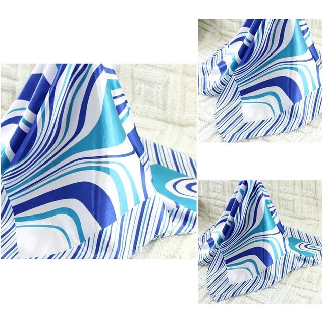 New 3Pcs 60cm Fashion Elegant Silk Satin Women Small Square Head Neck Scarf 282