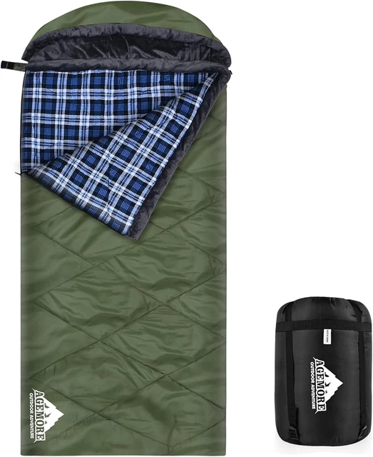 Sac de couchage Hiver Militaire -5°C | War | Vert