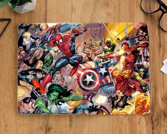 Marvel War iPad case with display screen for all iPad models
