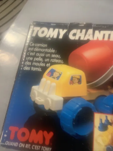 Vintage Tomy  Camion Chantier 3