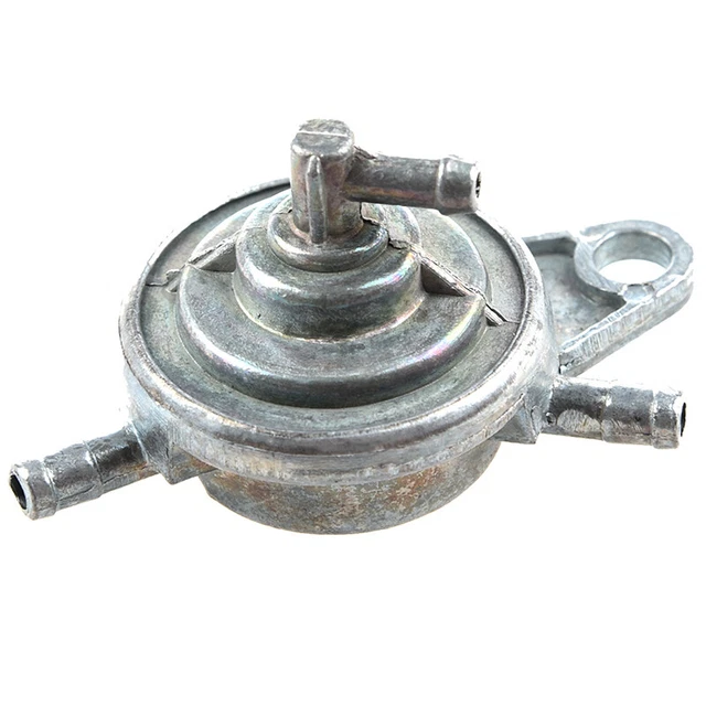 Gas Vacuum Fuel Pump  Petcock 50cc 125cc 150cc ATV Go-Kart Scooter Moped Grey Q6