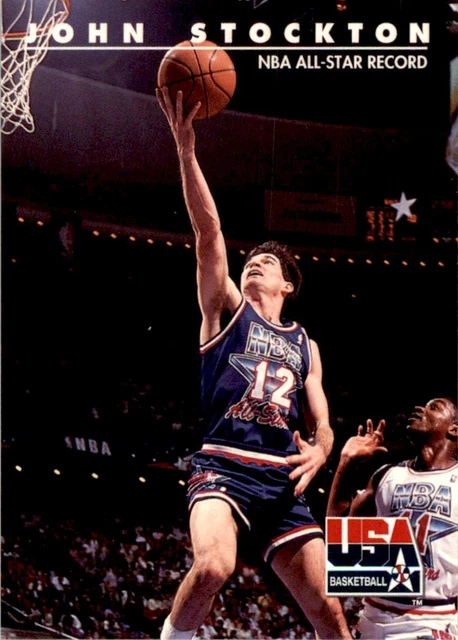 1992-93 SKYBOX USA Basketball John Stockton cartes Basketball #88 EUR 3 ...