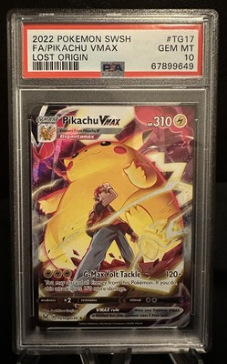 pikachu vmax psa 10