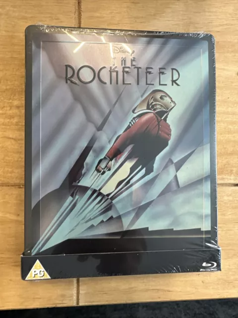 DISNEY'S The Rocketeer UK Exclusive Lenticular  - Blu-Ray Steelbook - New Sealed