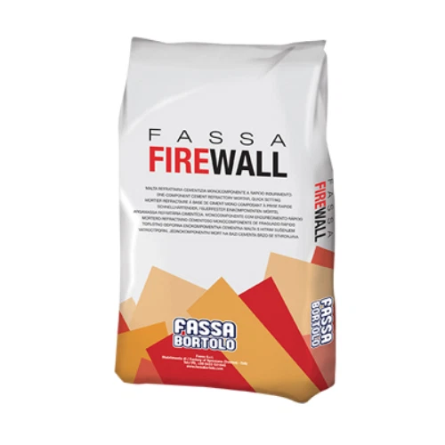 Malta refrattaria firewall fassa bortolo grigia kg 5 (5 pezzi) Fassa bortolo