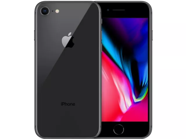 Apple iPhone 8 64GB Space Gray - Gebraucht mit Fehlern - B515