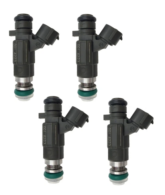 4 FUEL INJECTOR INJECTORS for NISSAN XTRAIL X-TRAIL T30 QR25 2.5L 4 CYL 01-05 4 FUEL INJECTOR INJECTORS for NISSAN XTRAIL X-TRAIL T30 QR25 2.5L 4 CYL 01-05