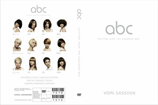 ABC corte de pelo la educación vidal sassoon manera 3 dvd. gran entrenamiento!