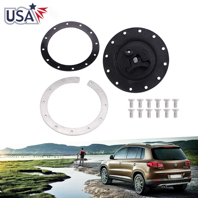 REPLACEMENT FUEL CELL Gas Tank Filler Cap + Filler Plate + Fittings 22