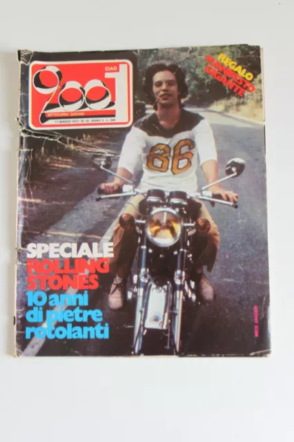 CIAO 2001 rivista musica rock progressive numeri annata 1973 entra  scegli