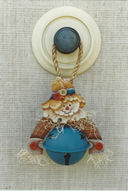Timbre de espantapájaros - patrón de Heritage Art Studio - artista de Oregon Sandee Soleim