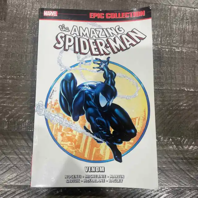 Marvel Amazing Spider Man Epic Collection Venom Graphic Novel Comic