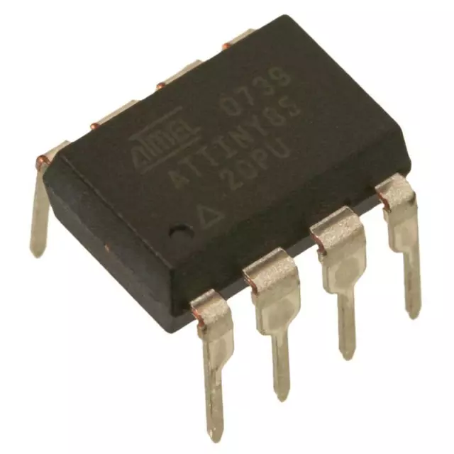 ATtiny85-20PU ATMEL-AVR-RISC-µC  20MHz  8KB FLASH 2,7-5,5V DIP8