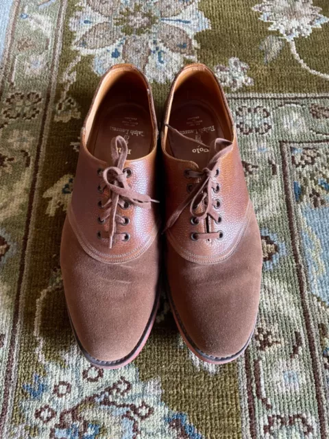 Polo Ralph Lauren Saddle Shoes Bench Made in England 11.5