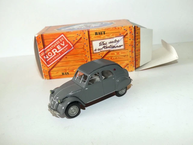 Citroën 2CV AZL Malle Bombée 1957 - Norev 1/18 (Réf 181499) - Neuve
