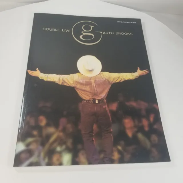 Garth Brooks Double Live Music Song Book Piano Vocal Chords