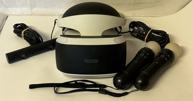 SONY PLAYSTATION VR Version 2 With Wands And PlayStation Camera