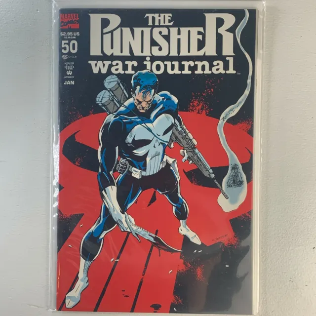 The Punisher War Journal #50 50th Anniversary Volume 1 Marvel January 1993