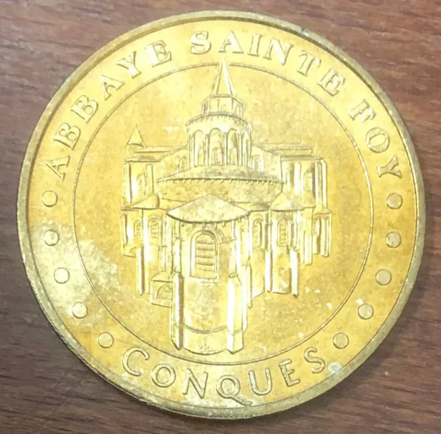 Mdp 2009 Conques Abbaye Monnaie De Paris Jeton Touristique Tokens Medals Coins