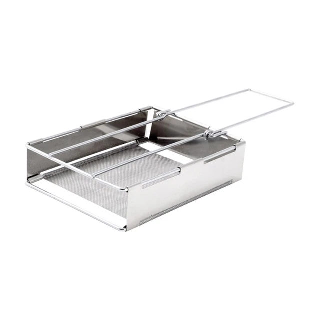 Griglia Da Campeggio Pieghevole Uadme - Acciaio Inox, Compatta 3cm, Per Barbecue All'Aperto - Foto 8