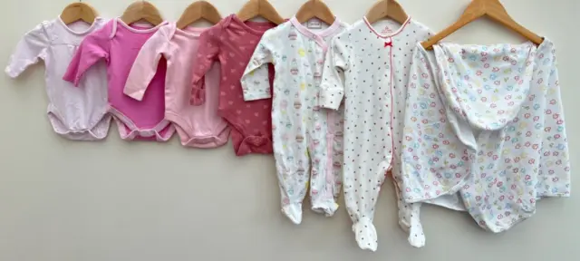 Pacchetto di abbigliamento per bambine età 0-3 mesi successiva cura materna John Lewis