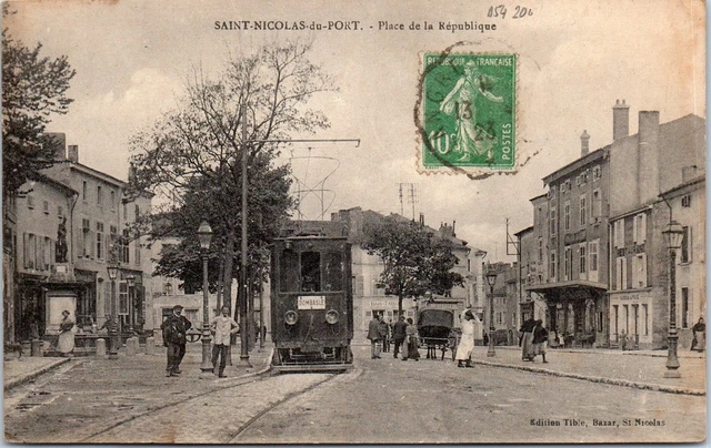 54 SAINT NICOLAS DE PORT - place de la republique (tramway)