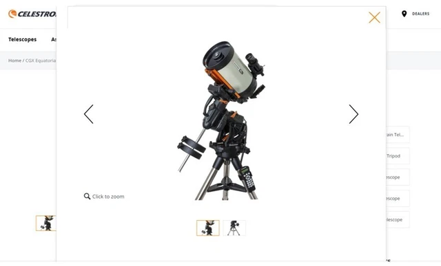 Telescopio Celestron CGX 800 Edge HD + CGX Equatorial Mount