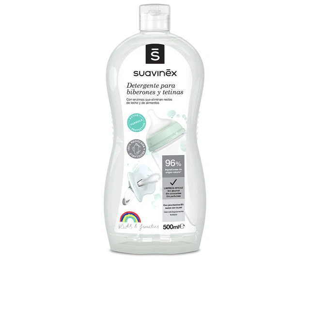 Bebé y Niños Suavinex unisex Detergente para Biberones y Tetinas 500 ml