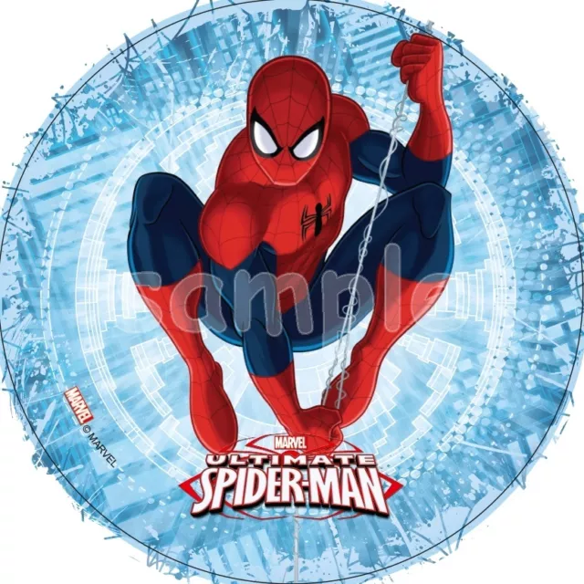 Essbar Tortendeko Spiderman Tortenaufleger NEU backen Party-Deko Geburtstag dvd