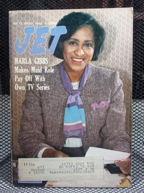 Marla Gibbs The Jeffersons Maid Racial Black Americana JET Magazine May 21, 1981