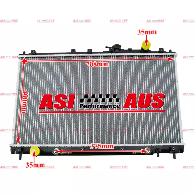 Premium Radiator For Mitsubishi MAGNA TE-TW / VERADA KE KW 6/96-8/05 Auto Manual