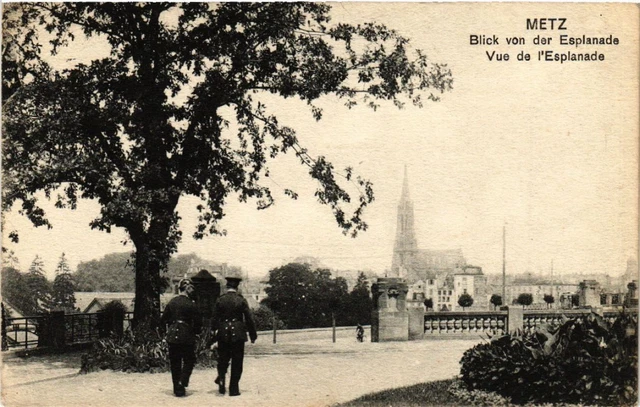 CPA AK METZ - View from the Esplanade - Vue de l'Esplanade (454485)