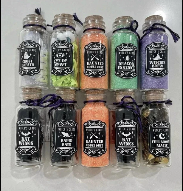 HALLOWEEN 2021 TARGET Bullseye Playground DIY Mini Potion Bottles Full
