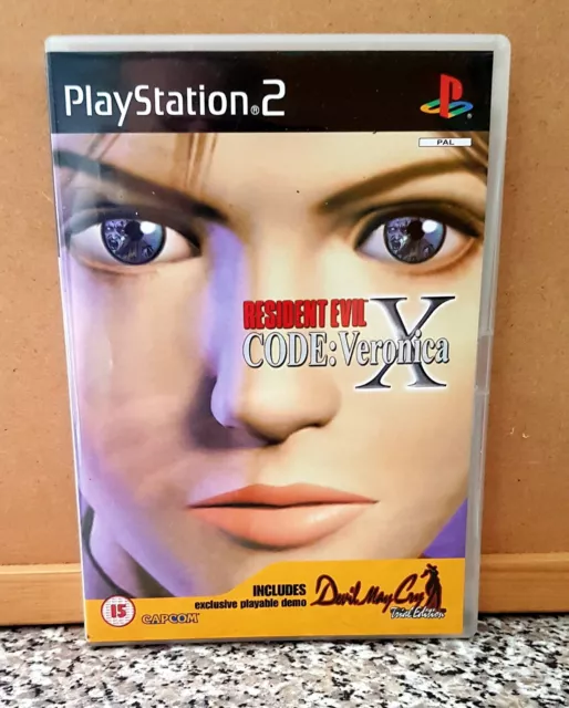 Resident Evil - Code Veronica X + demo disc Devil May Cry (2001) - Sony Playstation  2 - LastDodo