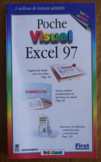 Livre Visuel Excel 97 First Interactive Collection/Vintage