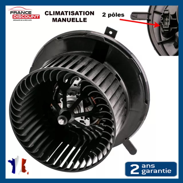 Pulseur d'Air Ventilateur Chauffage Climatisation Pour AUDI A3 8P1 A3 SPORTBACK