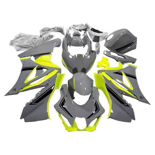 Premium ABS Fairing Kit for Suzuki GSXR1000 K3 2003-2004 - Glossy White Blue Black Bodywork 7 Premium ABS Fairing Kit for Suzuki GSXR1000 K3 2003-2004 - Glossy White Blue Black Bodywork 7