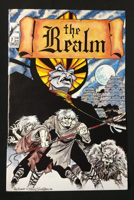 Realm 7 Arrow Comics V 1 Guy Davis Stuart Kerr Knights Castle Elves War