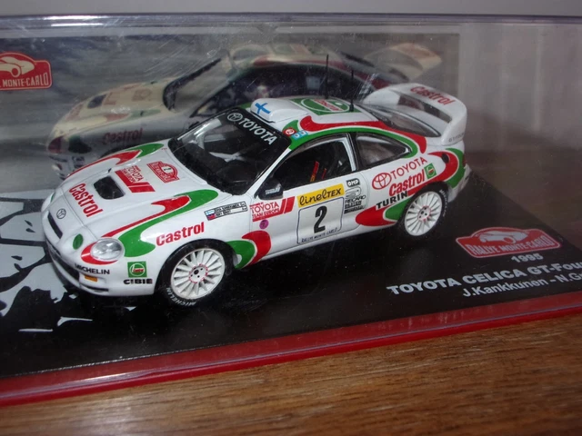 Décalcomanies 1/43 Pour Toyota Celica Lundgaard - Rallye Monte-Carlo 1997 WRC - Réf. 0114