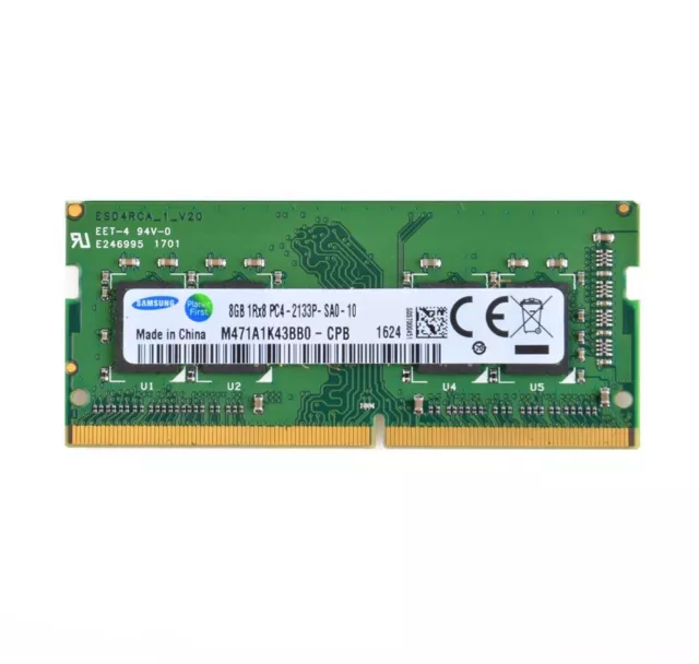 SAMSUNG 8 GO 1RX8 PC4 2133P DDR4 RAM Ordinateur portable M471A1K43BB0 Memoire 8G EUR 19 43 PicClick FR