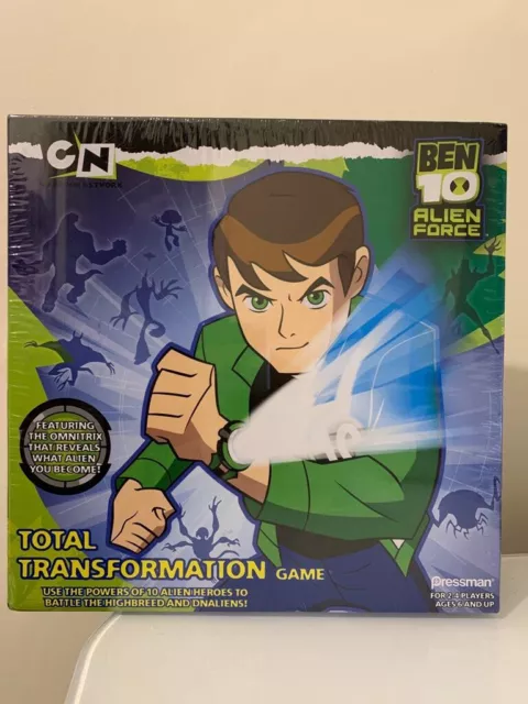 Vintage BEN 10 TOTAL TRANSFORMATION BOARD GAME Cartoon Network VGC