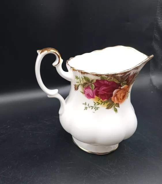 ROYAL ALBERT Old Country Roses Creamer Cream Jug England 11 Cms 2