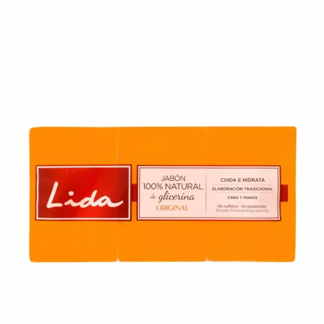 Higiene Lida unisex JABON 100% NATURAL GLICERINA ORIGINAL lote