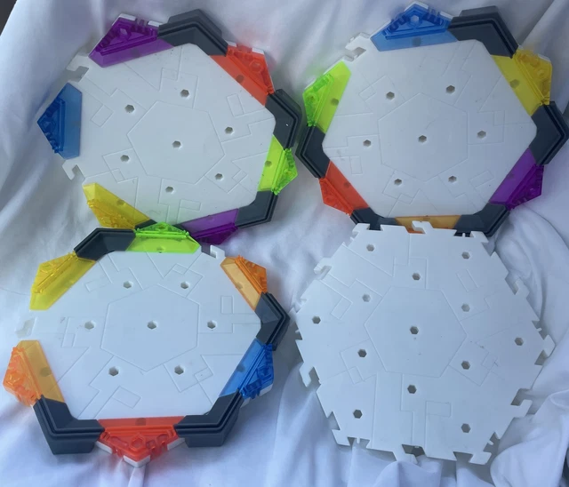 HEX BUG NANO HABITAT 4 Piece Lot SET Platforms White HEX BUG NANO HABITAT 4 Piece Lot SET Platforms White