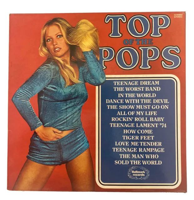 Top Of The Pops Vinyl Lp Record Shm855 Hallmark 1974 Volume 36 Vg / Vg