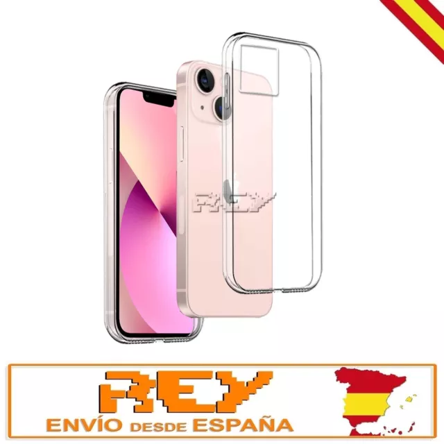 Funda Silicona para IPHONE 13 (6,1") Transparente Gel Protector TPU i525